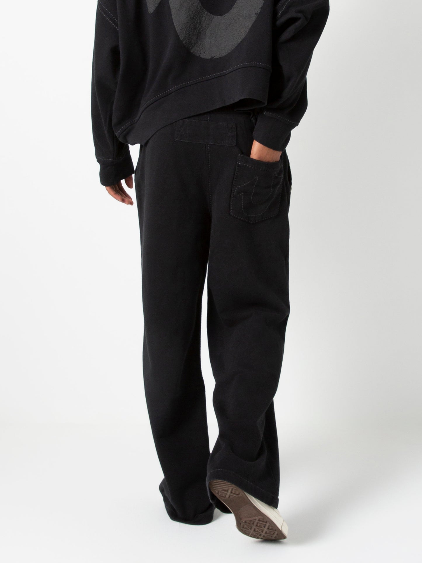 BIG RICK SWEAT PANT : BLACK
