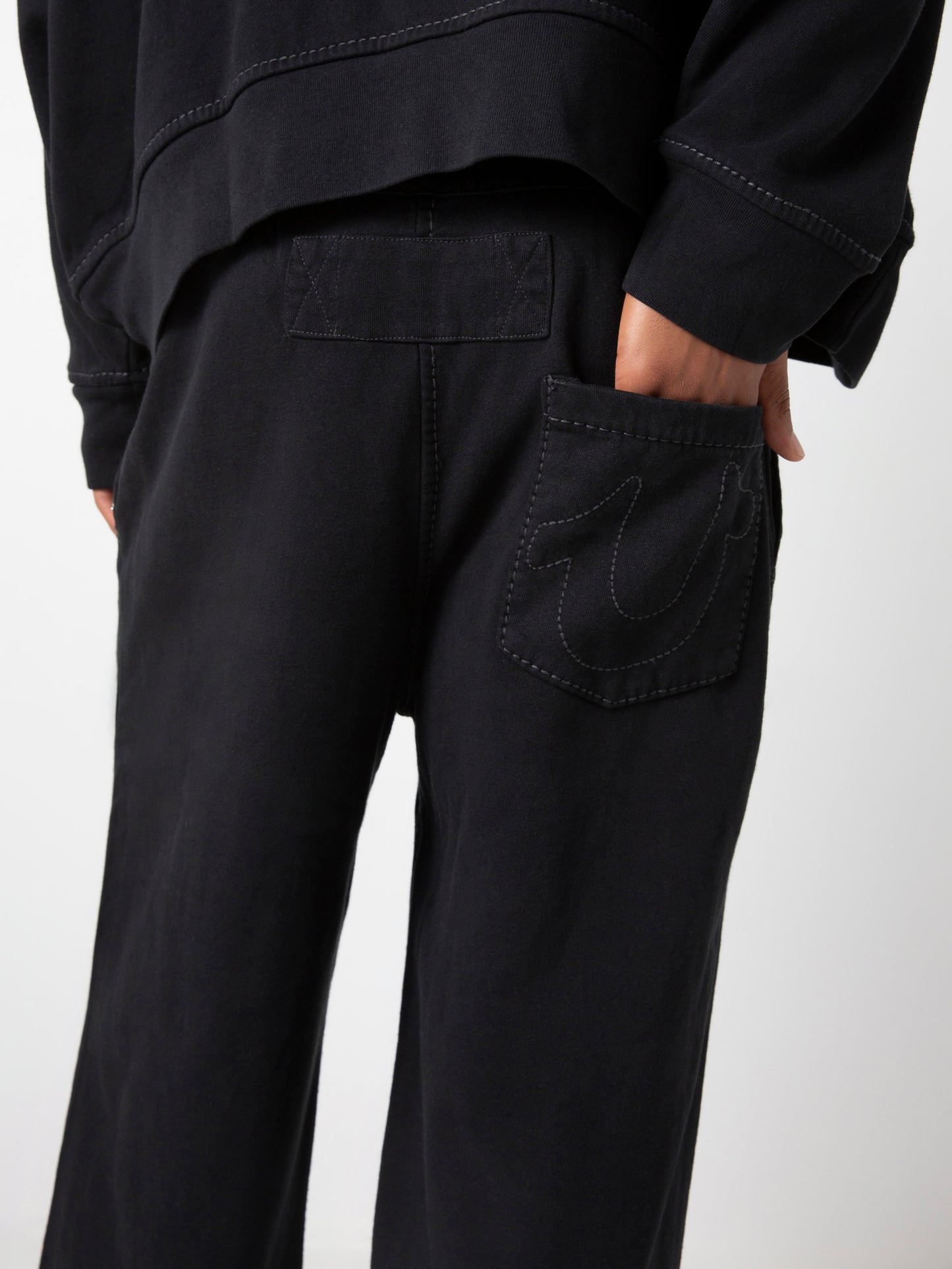 BIG RICK SWEAT PANT : BLACK