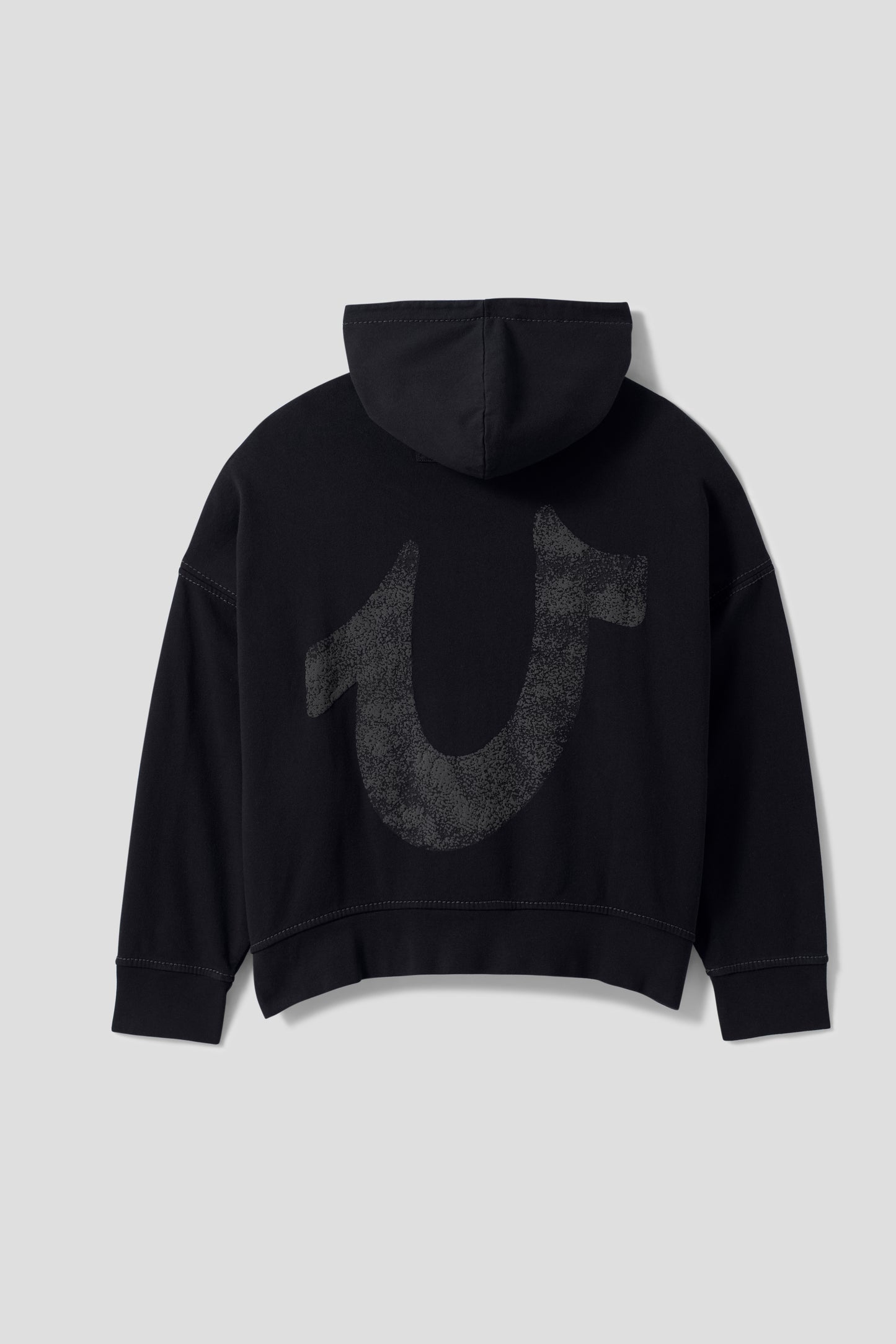 SATR LOGO HOODIE : BLACK