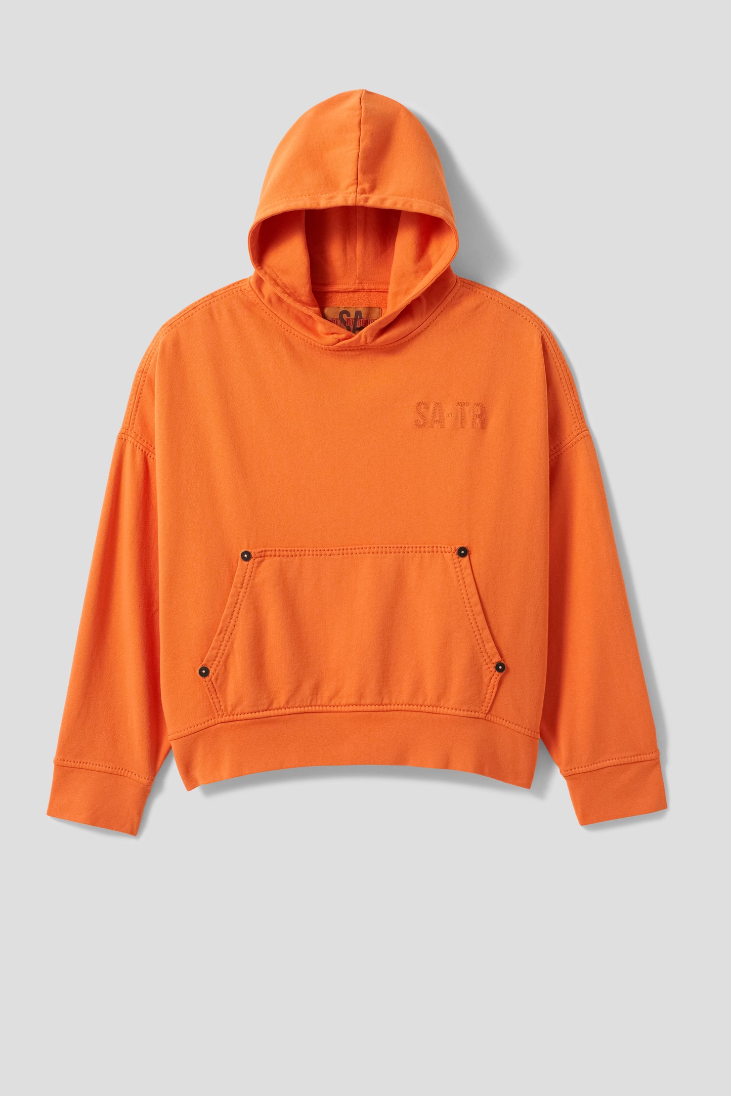 SATR LOGO HOODIE : ORANGE
