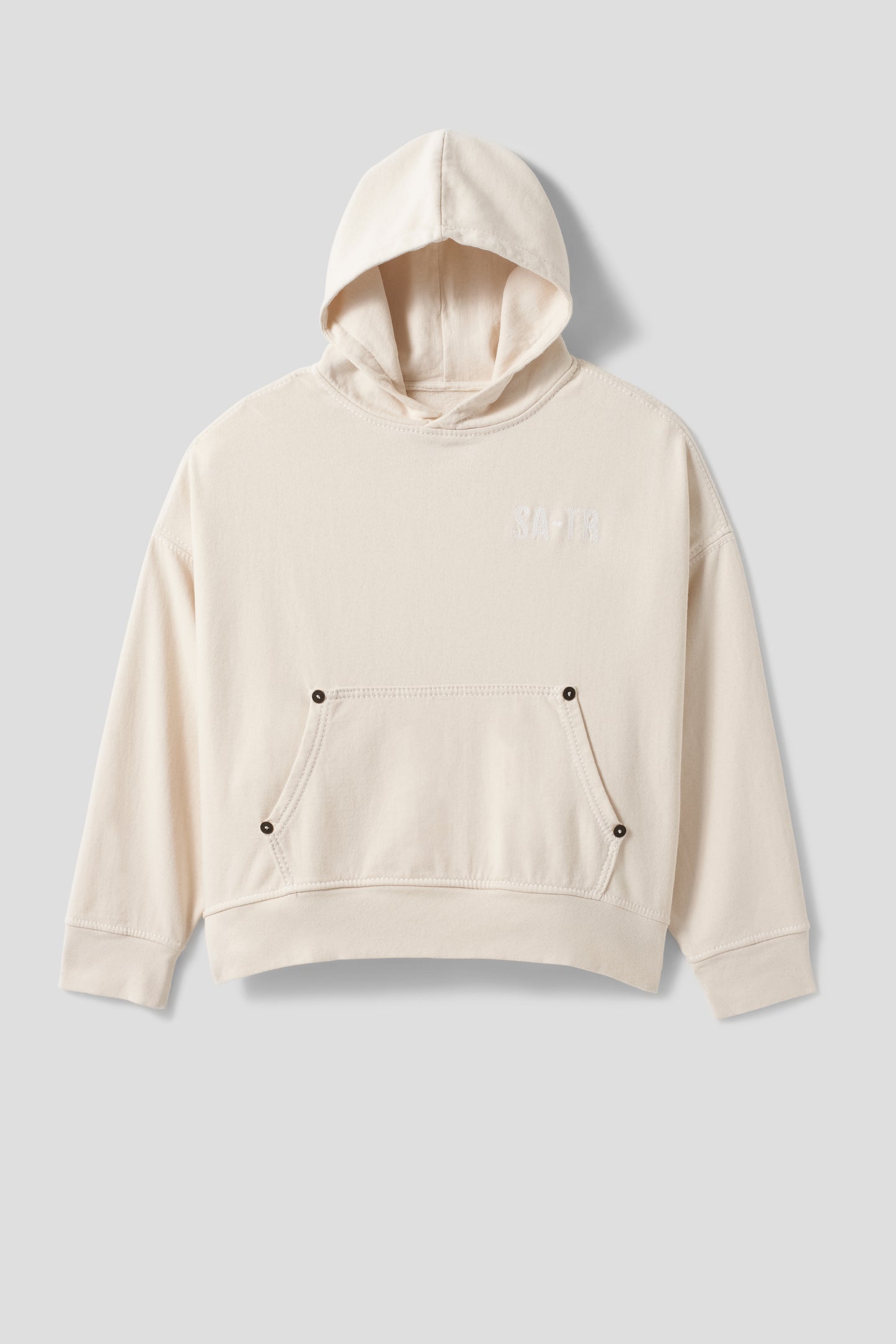 SATR LOGO HOODIE : OFF-WHITE