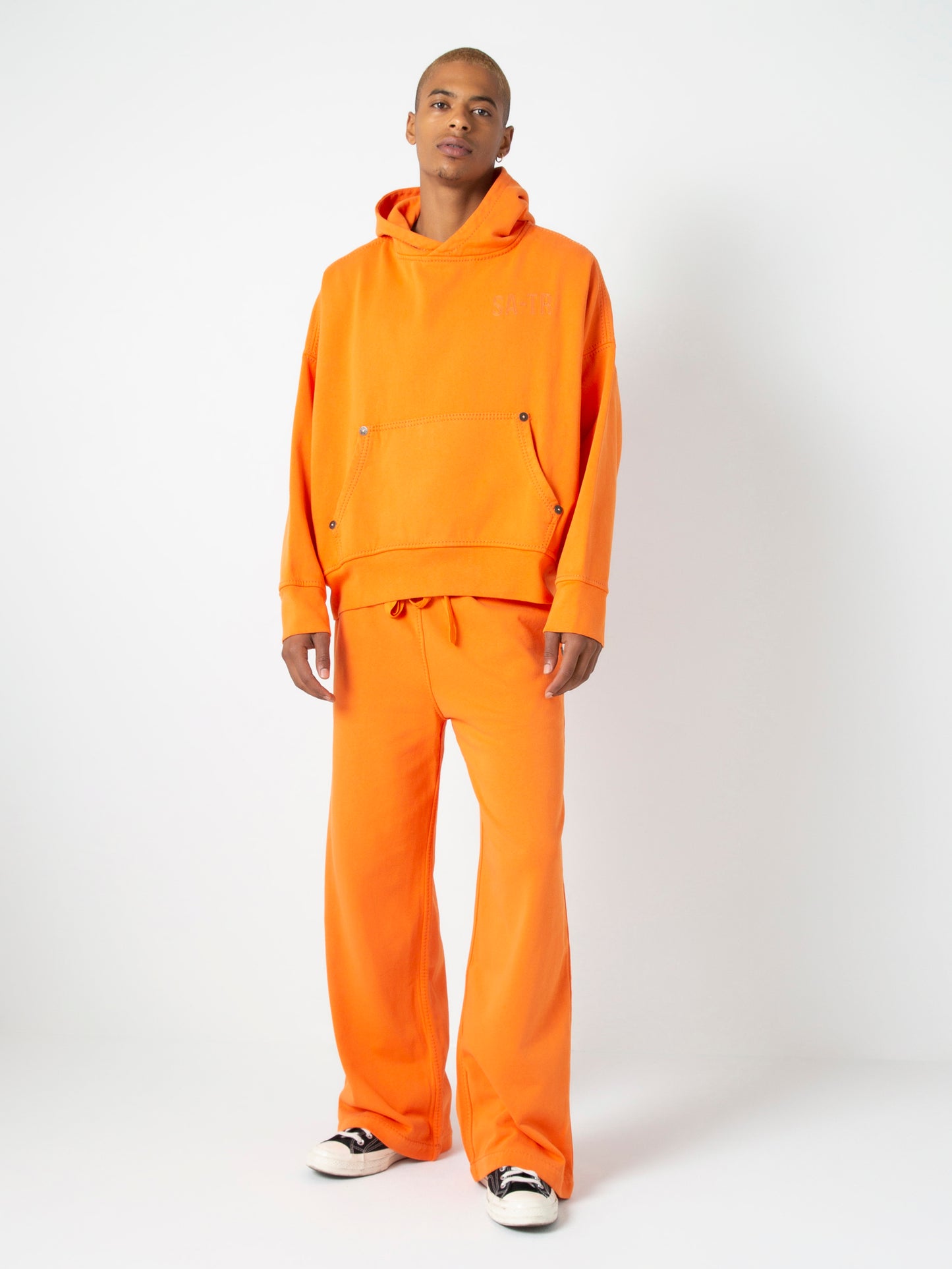 SATR LOGO HOODIE : ORANGE