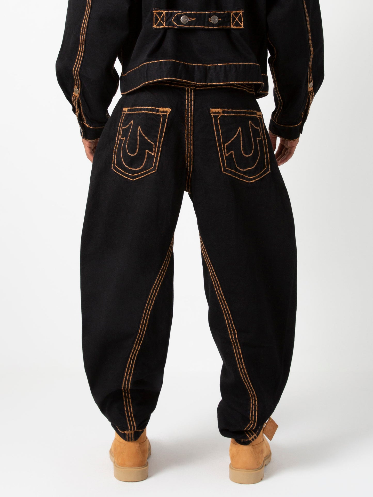 WARPED JOEY JEANS : BLACK CAIRO