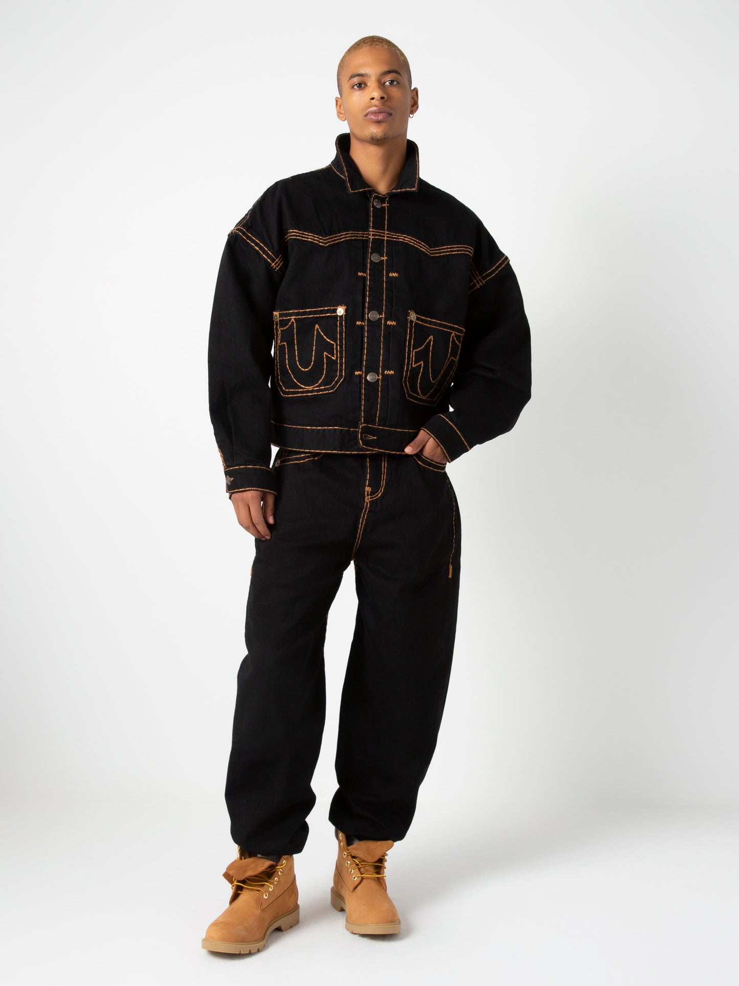 WESTERN TYPE-2 SUPER-T JACKET : BLACK