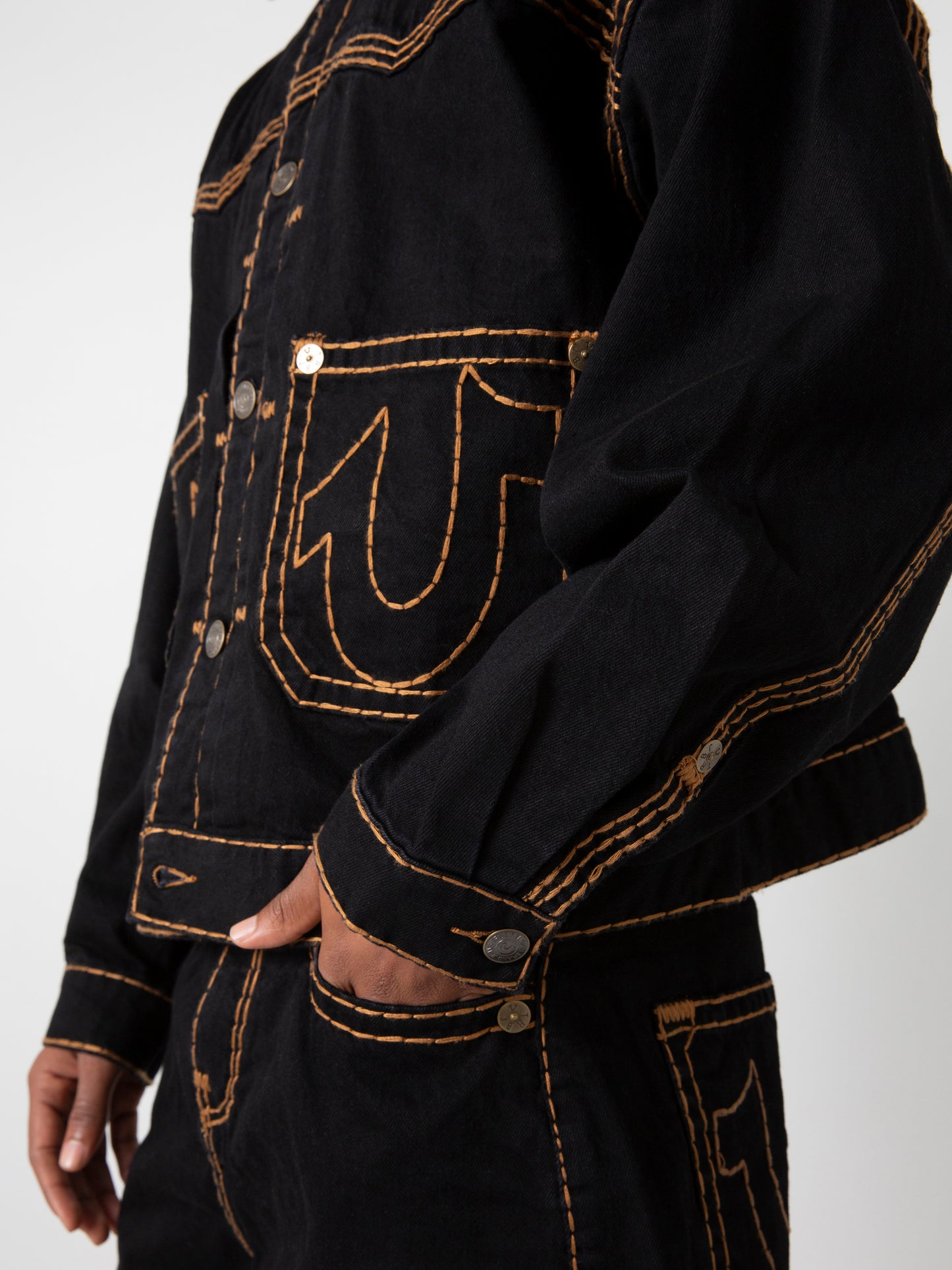 WESTERN TYPE-2 SUPER-T JACKET : BLACK