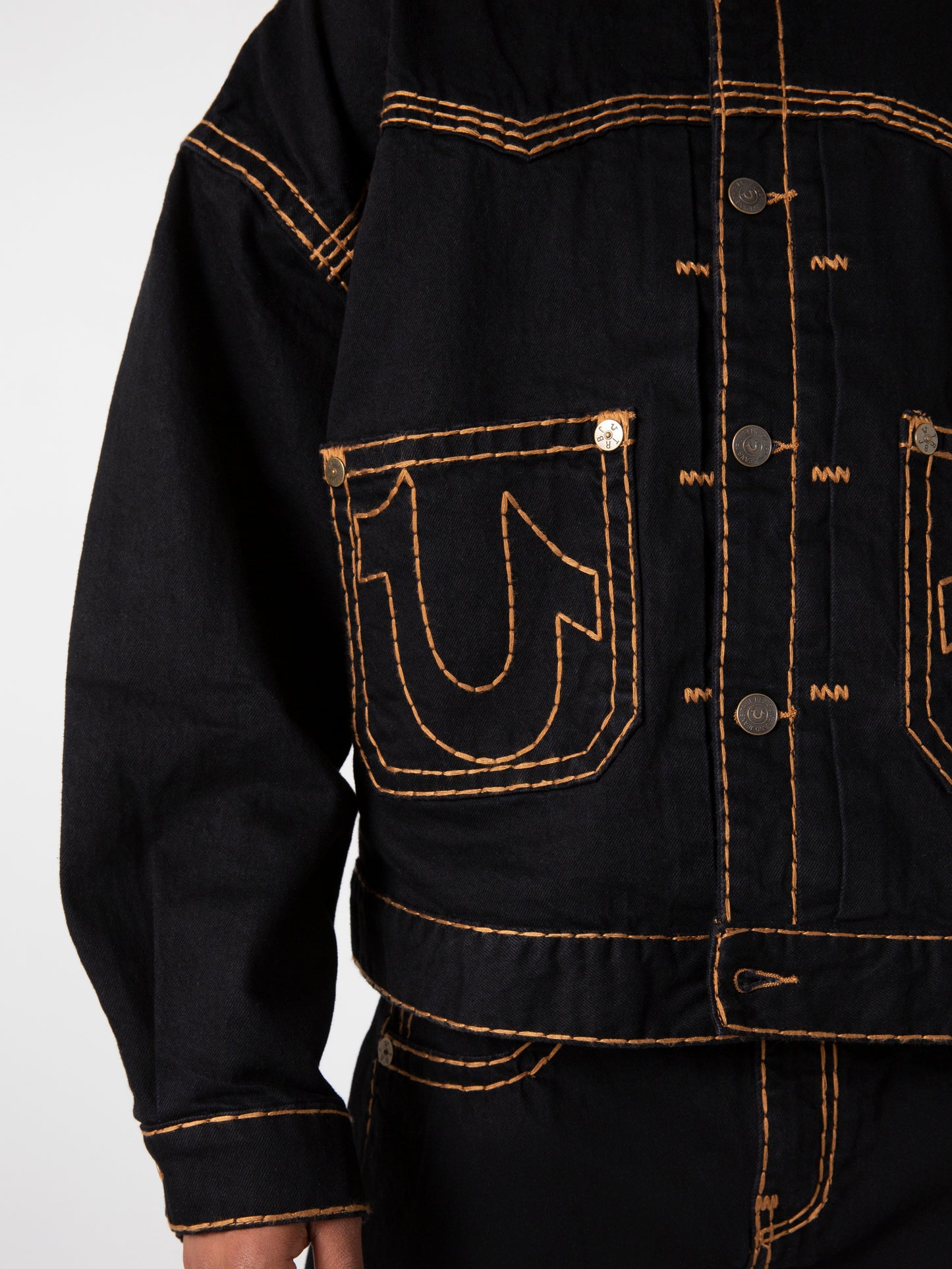 WESTERN TYPE-2 SUPER-T JACKET : BLACK