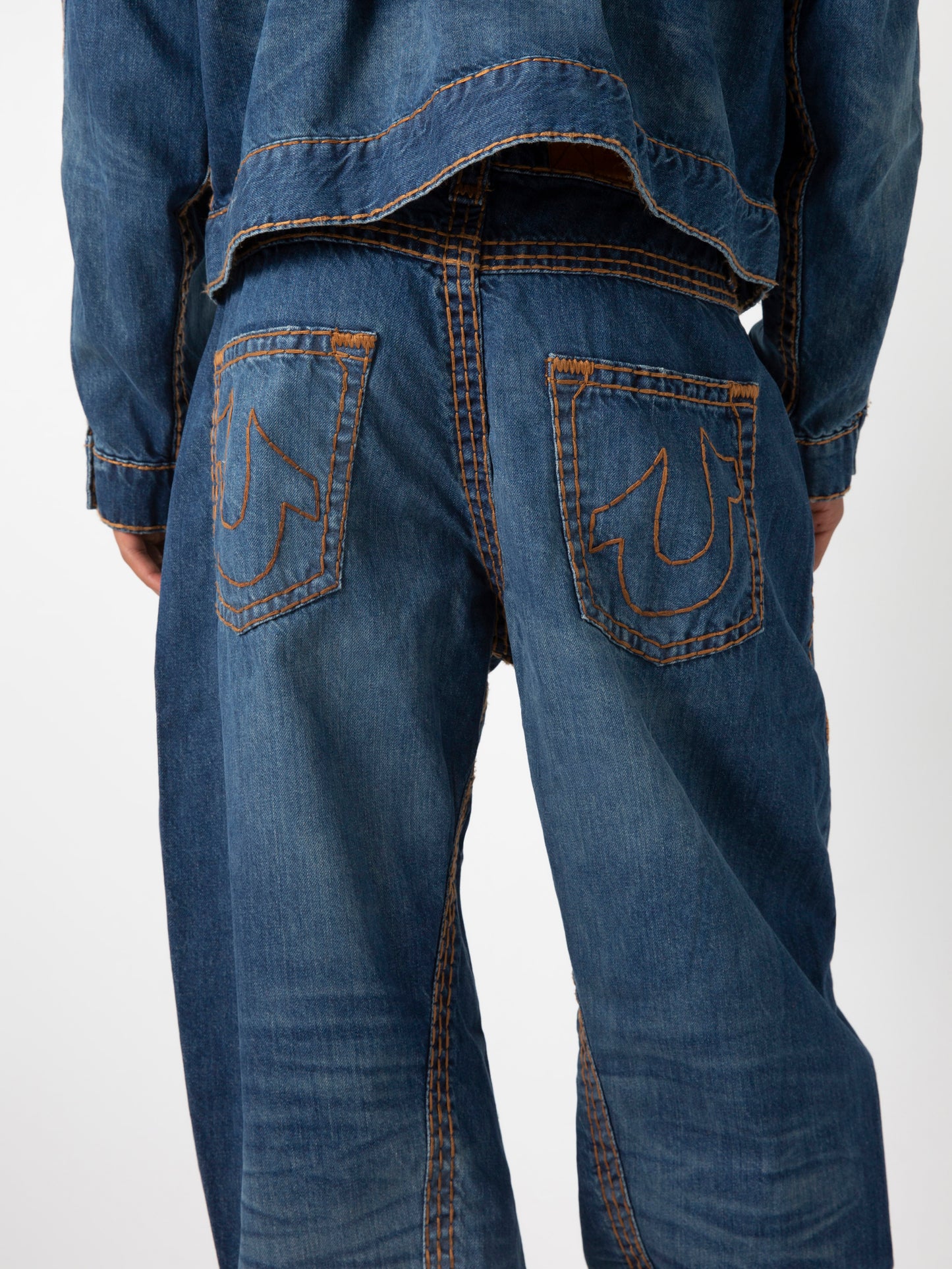 WARPED JOEY JEANS : SANTORINI