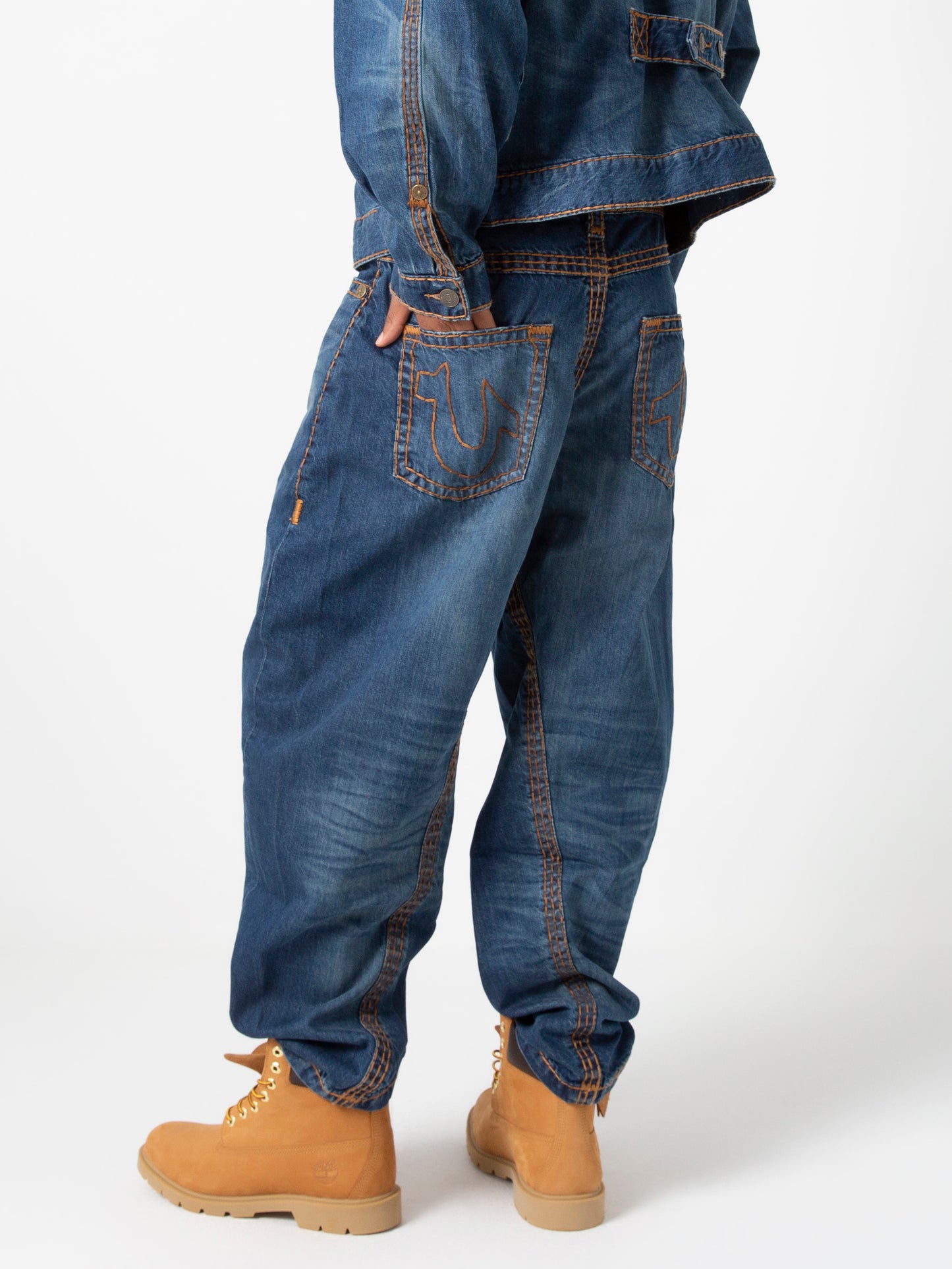 WARPED JOEY JEANS : SANTORINI