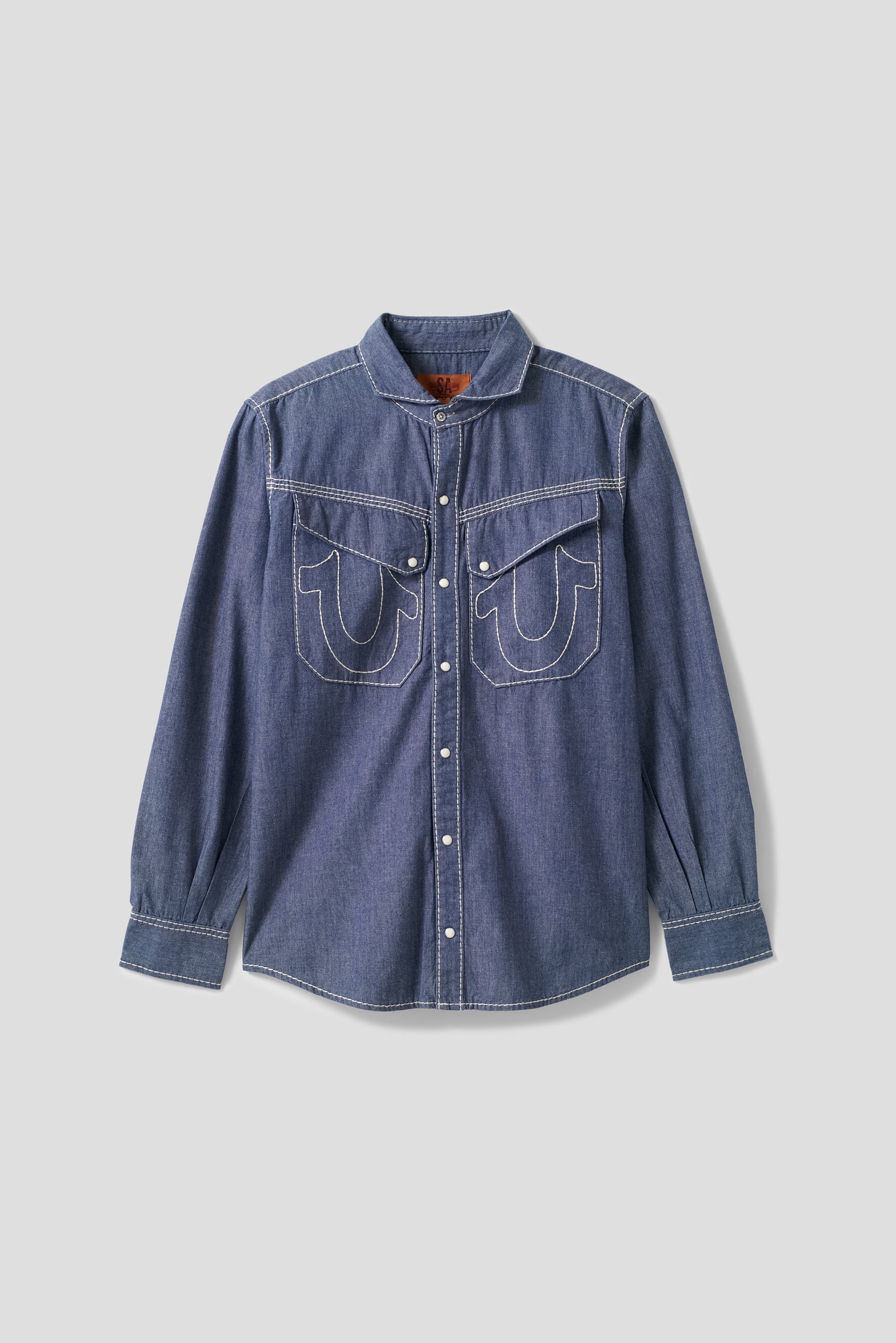 CHAMBRAY WESTERN SHIRT