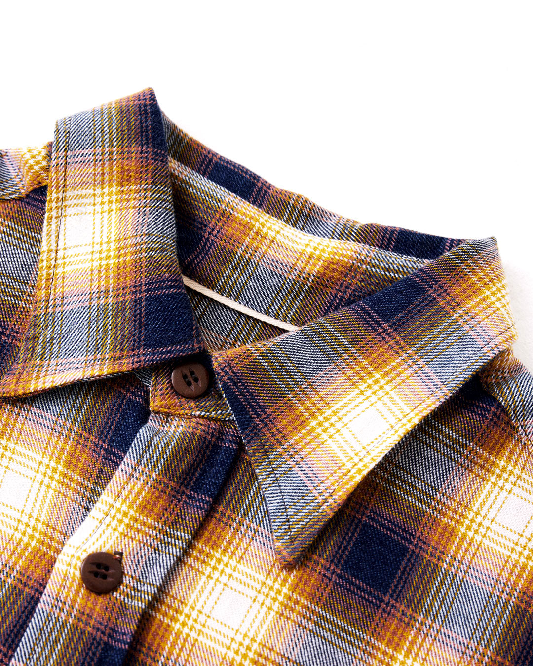 SIMPLE BUTTON DOWN SHIRT : WHEAT