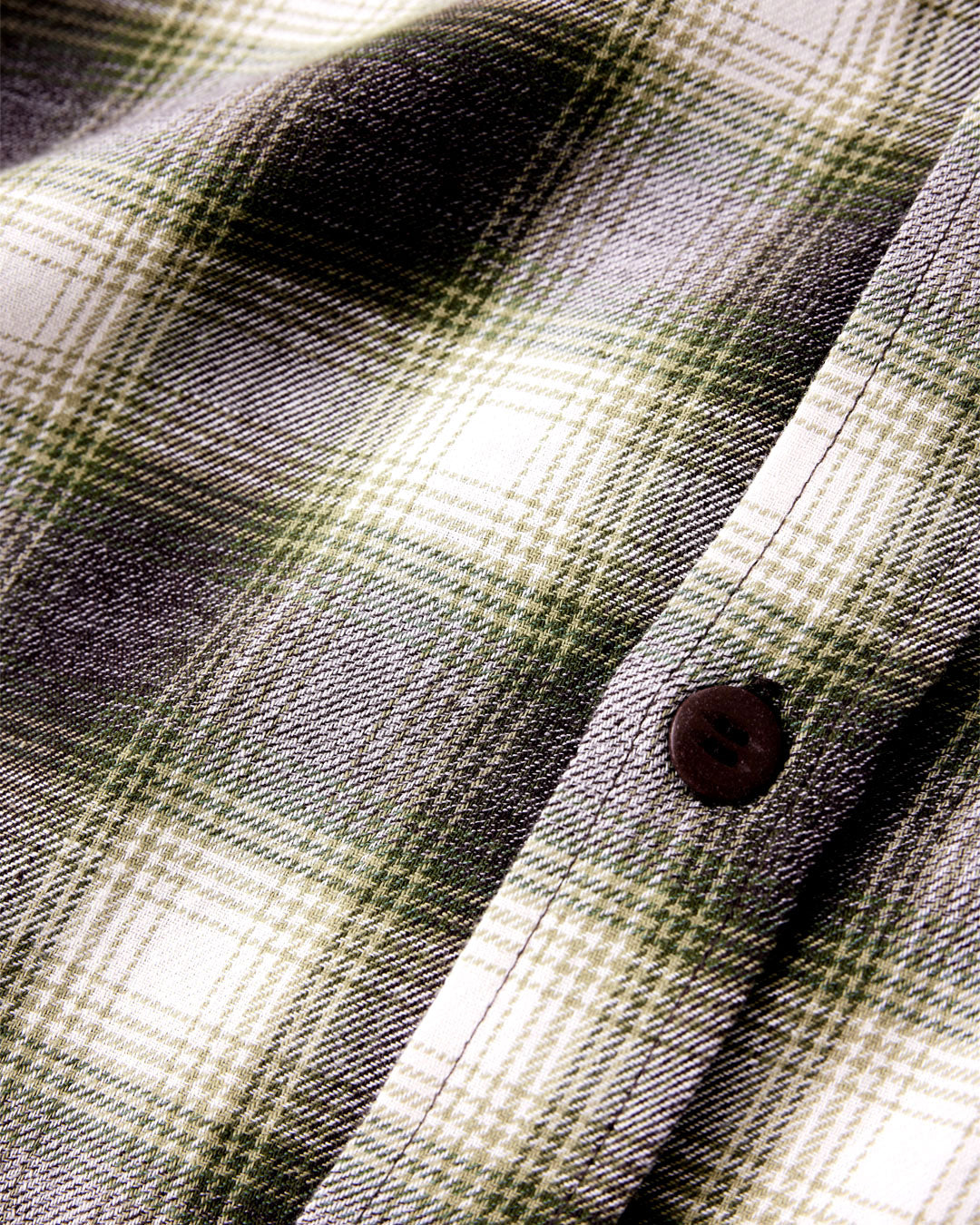 SIMPLE BUTTON DOWN SHIRT IN FATIGUE PLAID