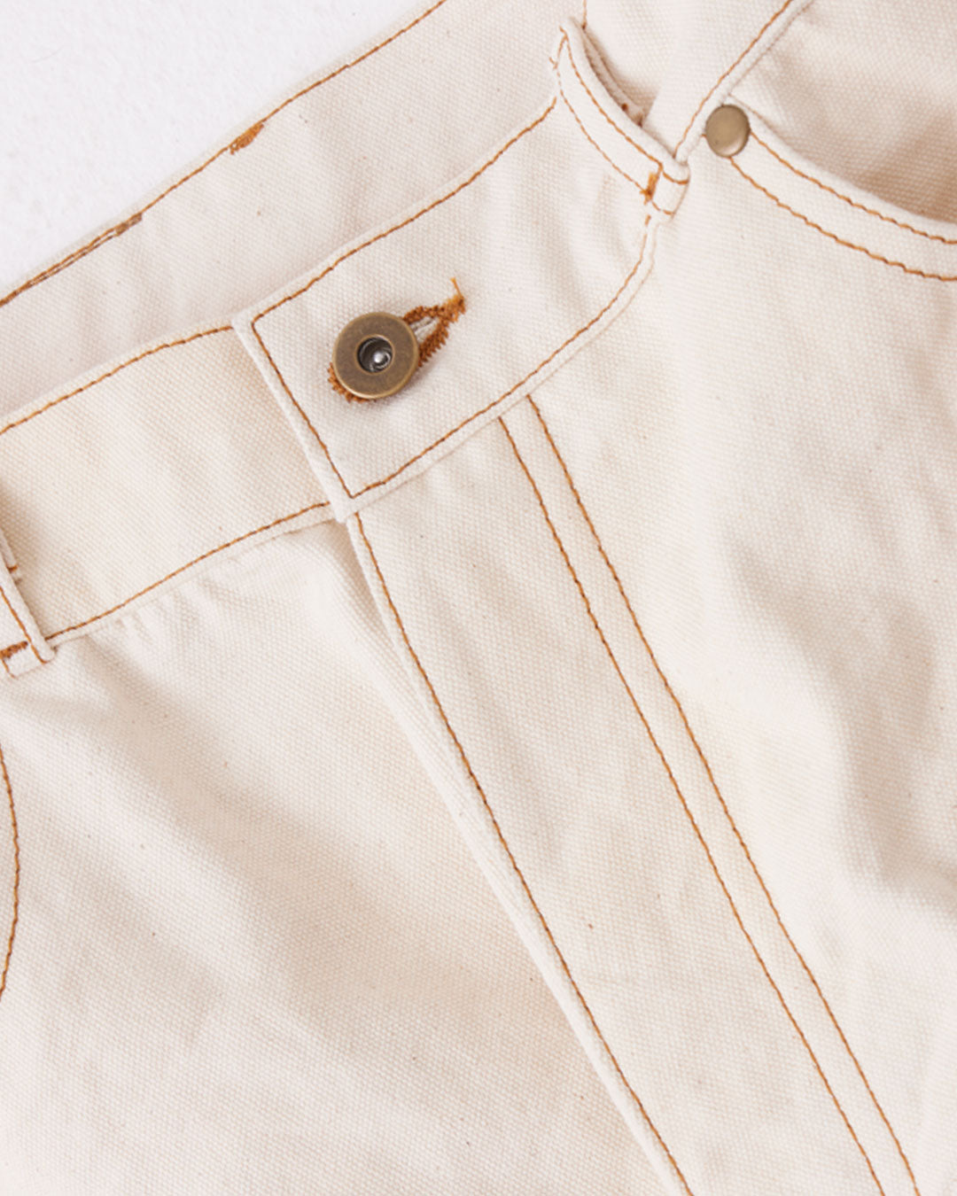 WARPED CARGO PANTS : NATURAL
