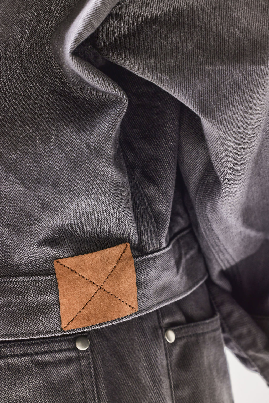TYPE-2 DENIM WORK JACKET : GRAY