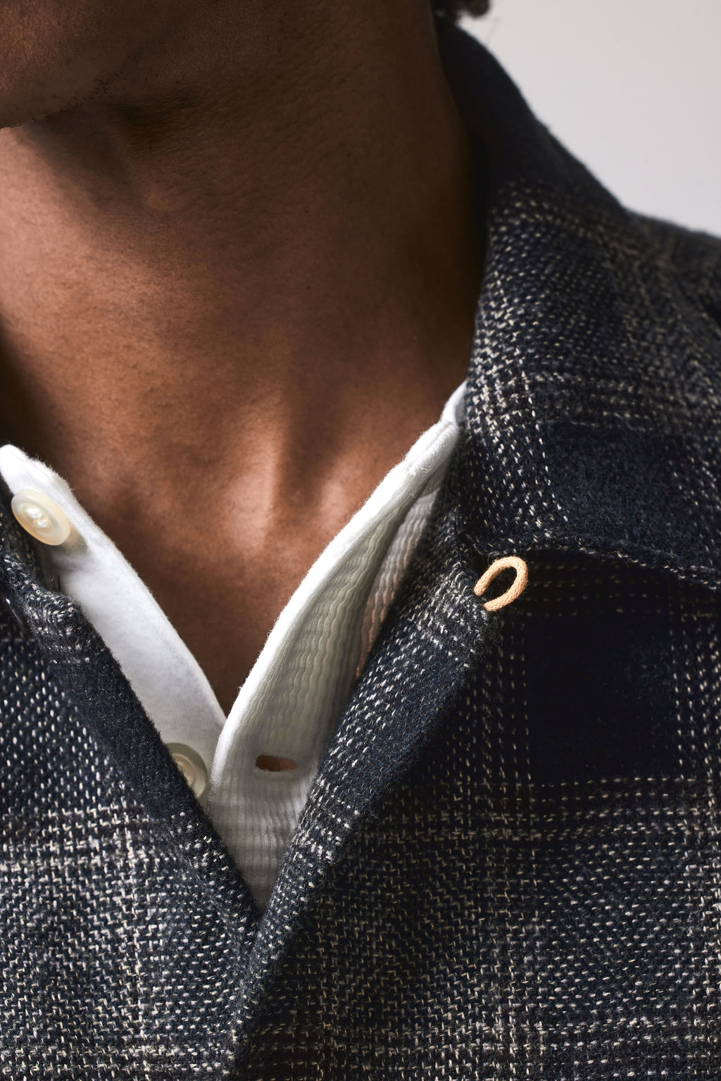 "THE CLASSIC" SHIRT : BLACK PLAID