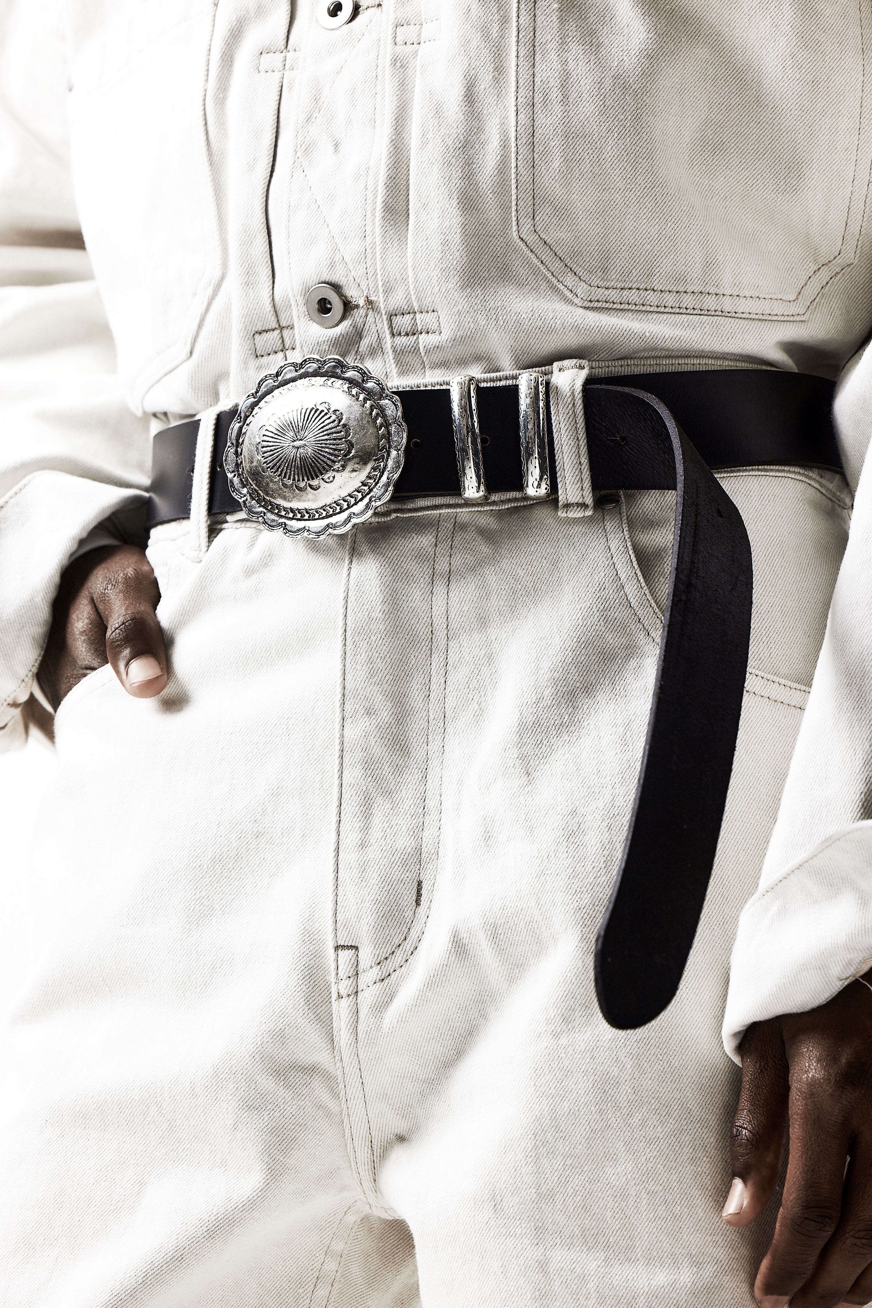 CONCHO WORK BELT
