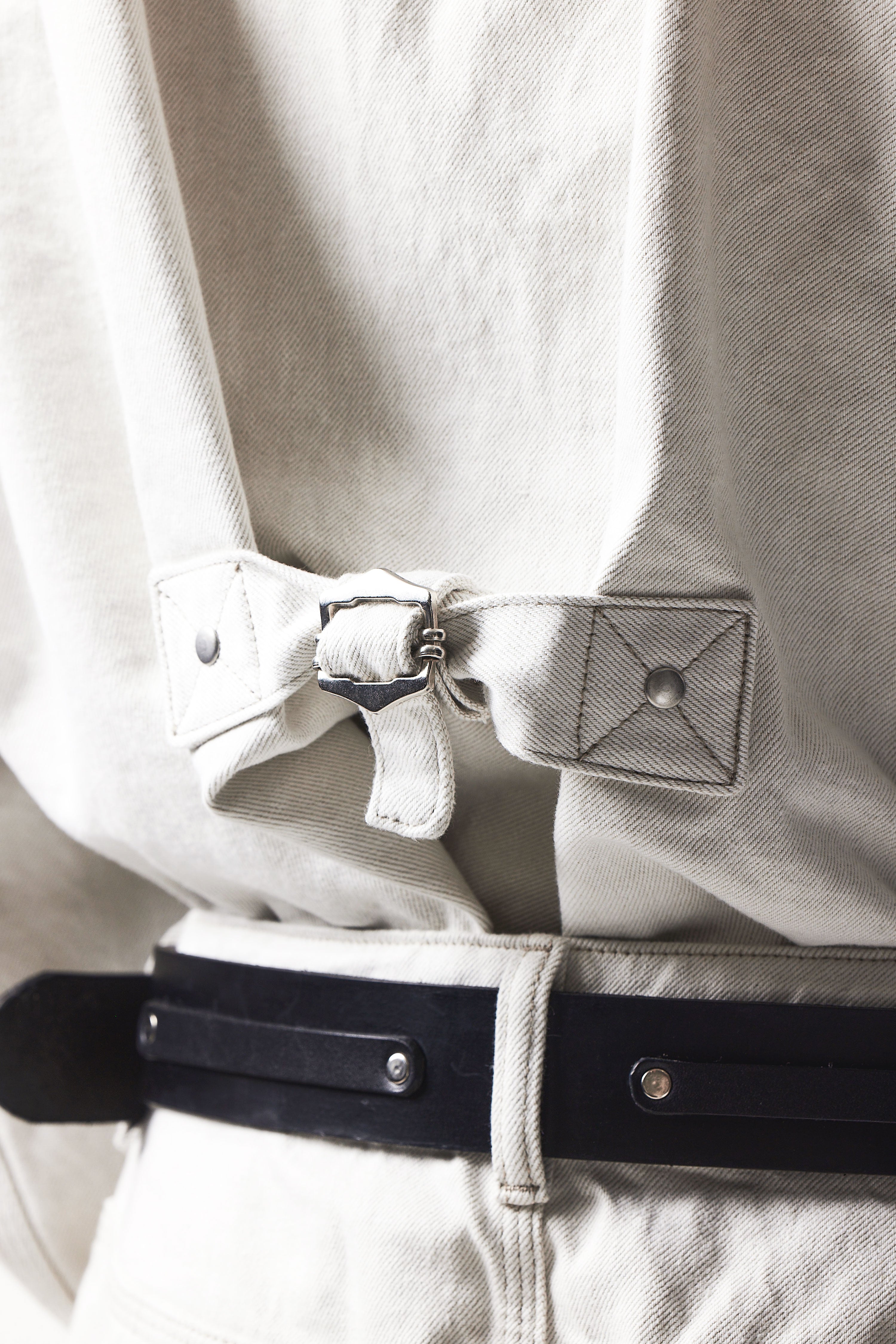 TYPE-2 DENIM WORK JACKET : CREAM WHITE