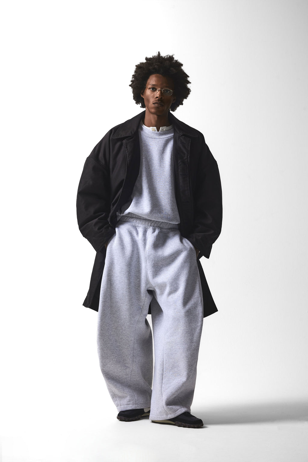 BALMACAAN CHORE COAT : BLACK