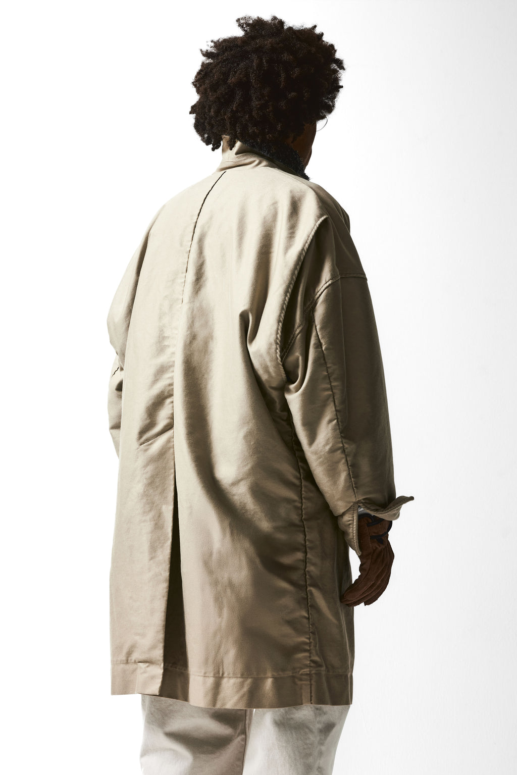 BALMACAAN CHORE COAT : OFF-CREAM