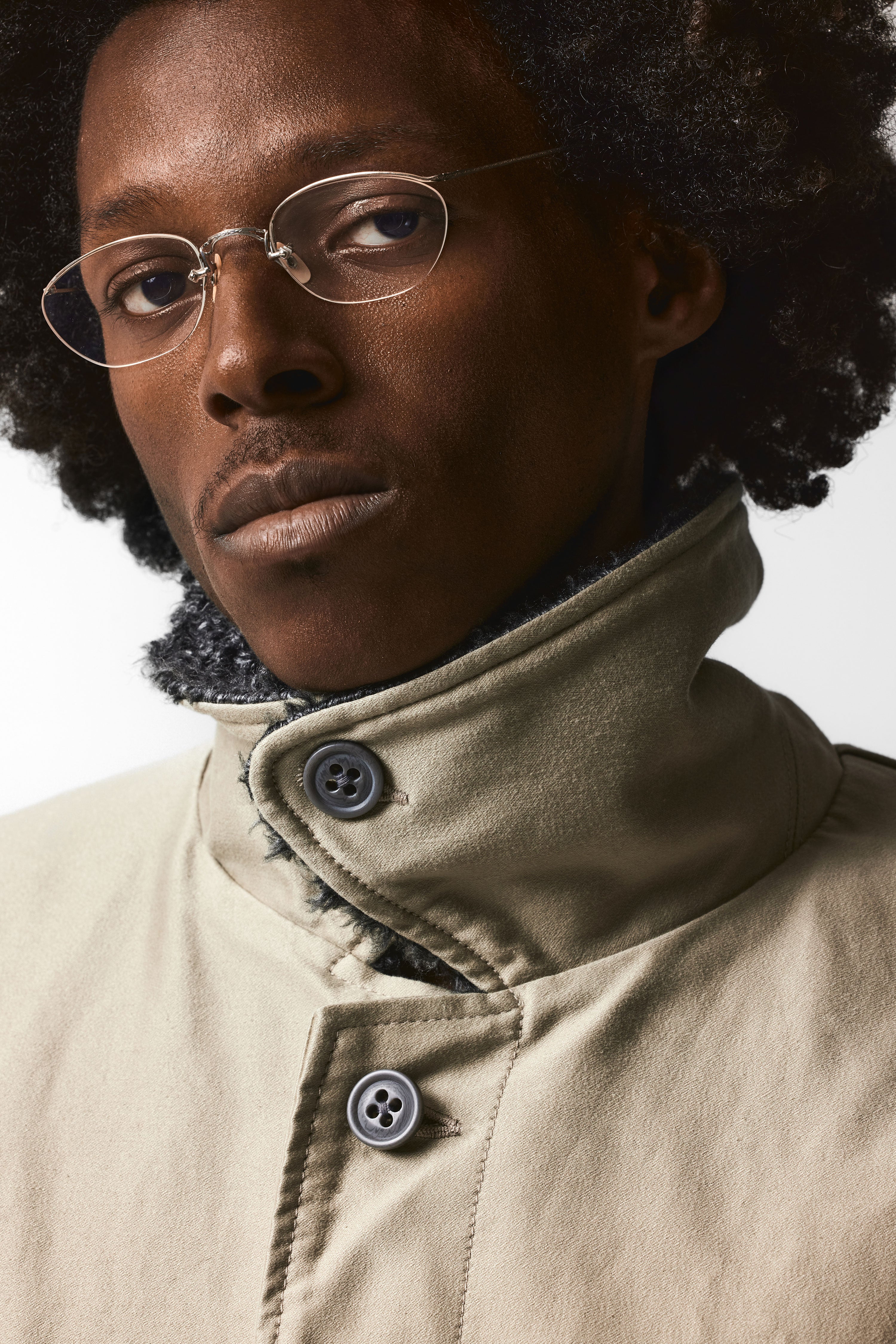 BALMACAAN CHORE COAT : OFF-CREAM