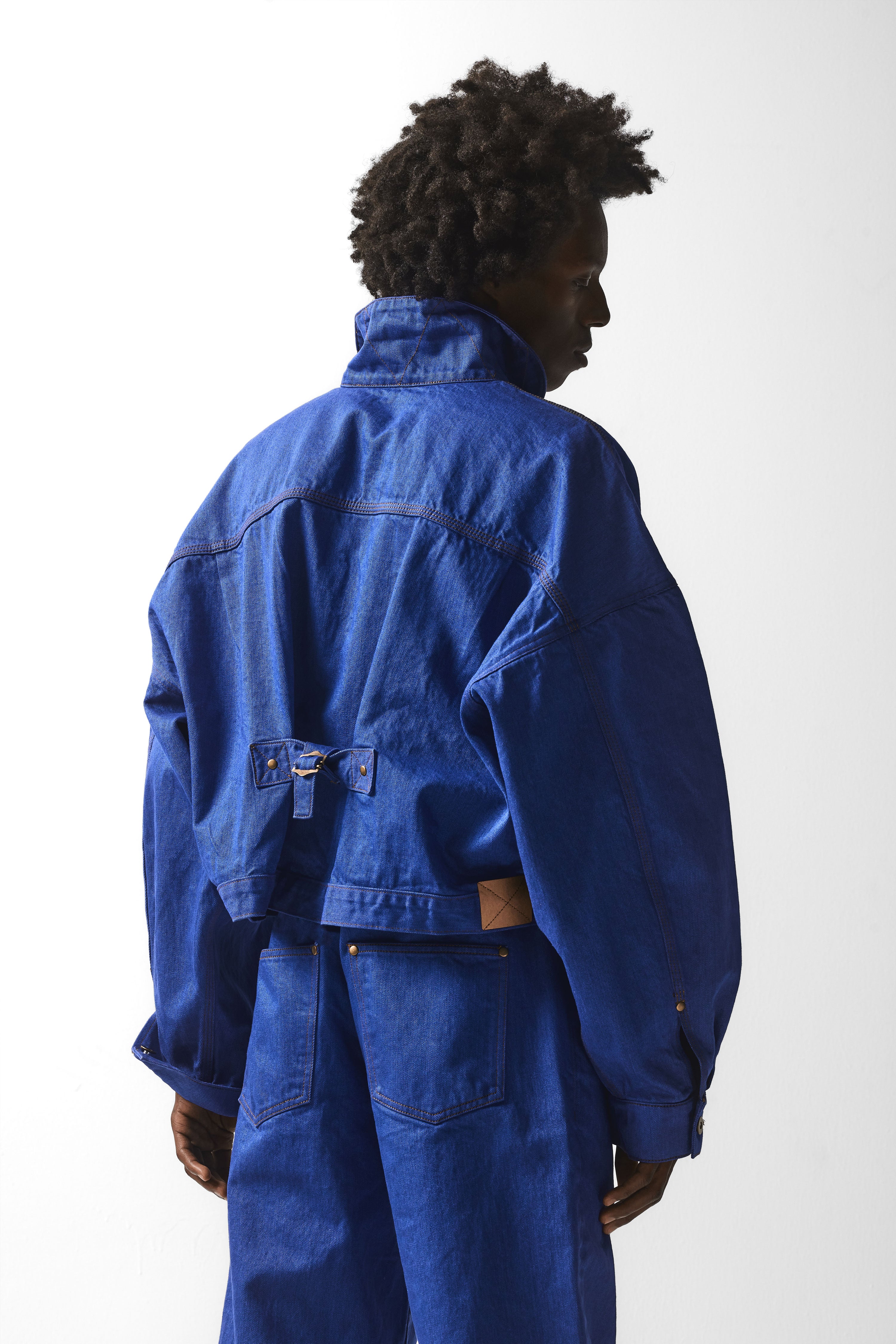 TYPE-2 DENIM WORK JACKET : HAITIAN BLUE