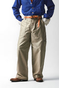 CARGO CHORE PANT : OFF-CREAM