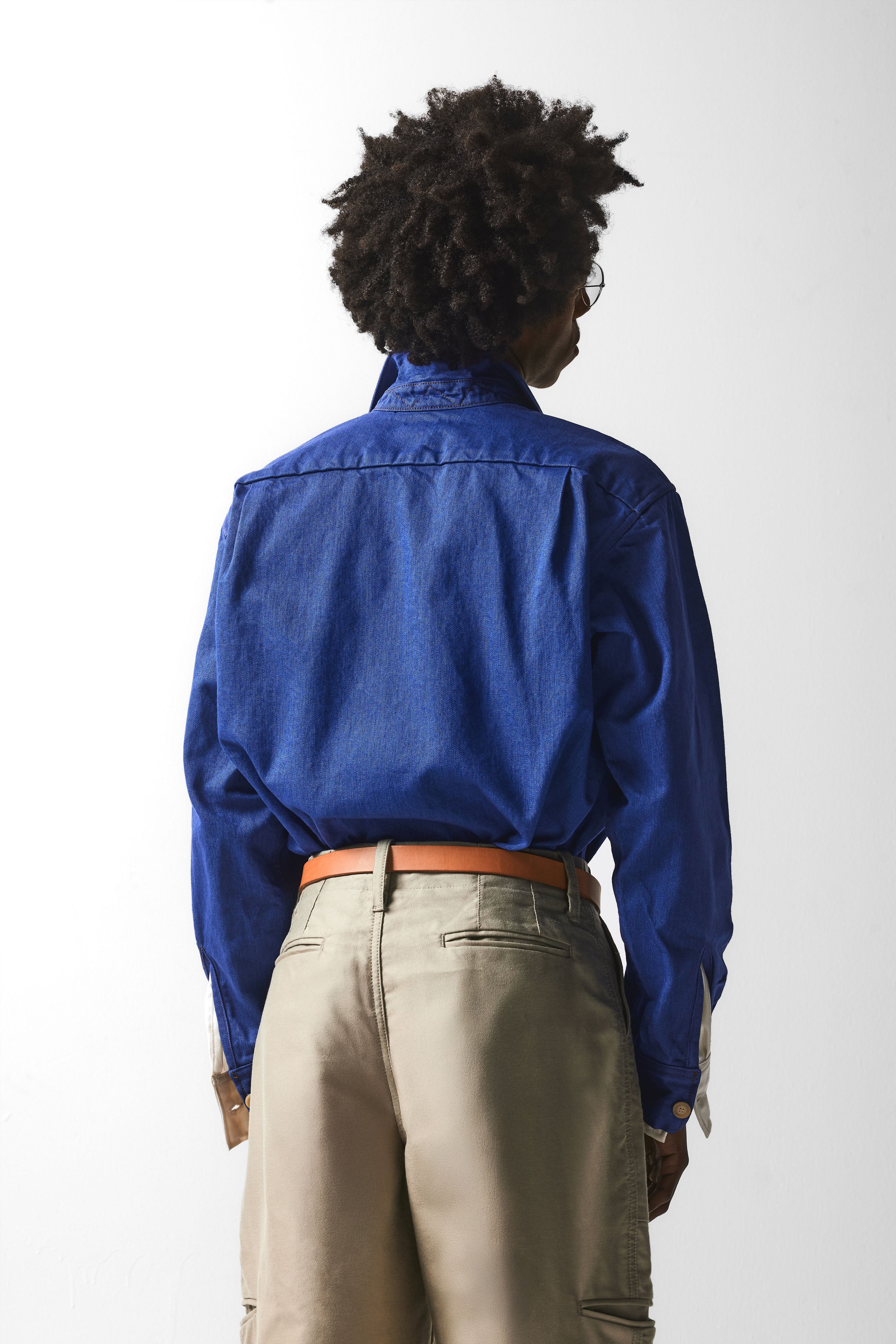 THE CLASSIC SHIRT : HAITIAN BLUE