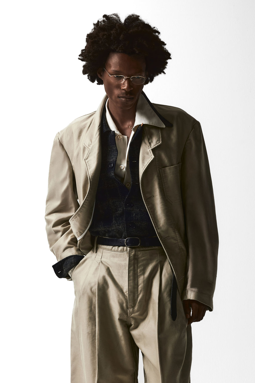 CHORE BLAZER : OFF-CREAM