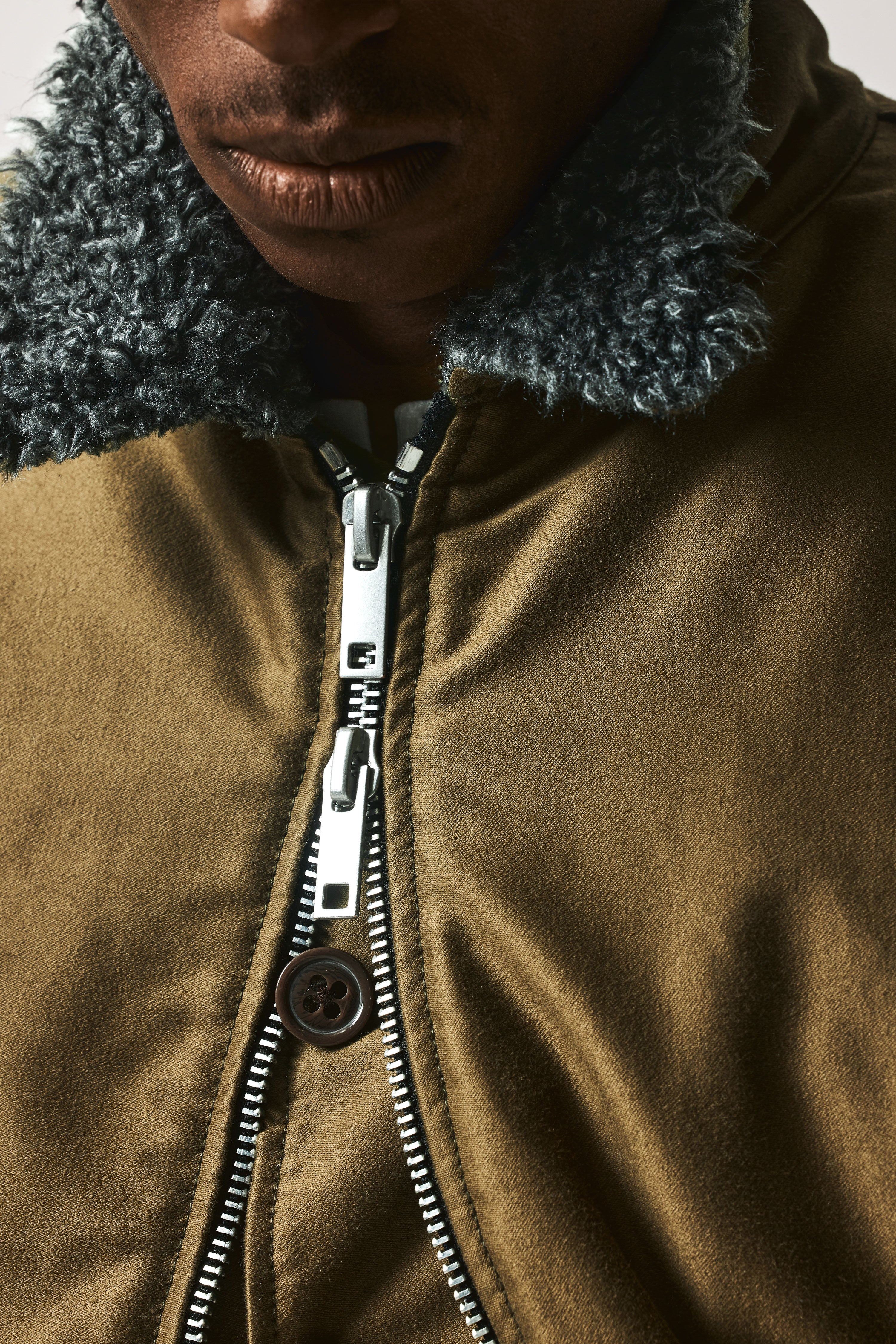 PORT-AU-PRINCE JACKET : ARMY OLIVE