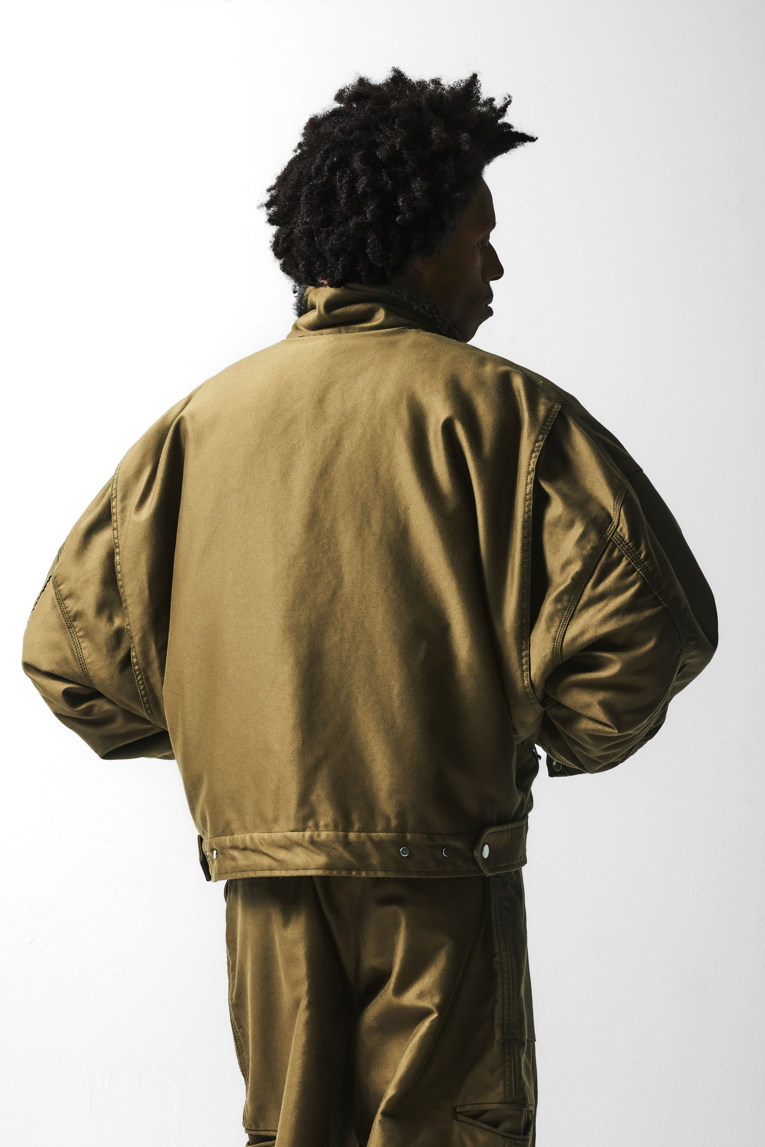 PORT-AU-PRINCE JACKET : ARMY OLIVE