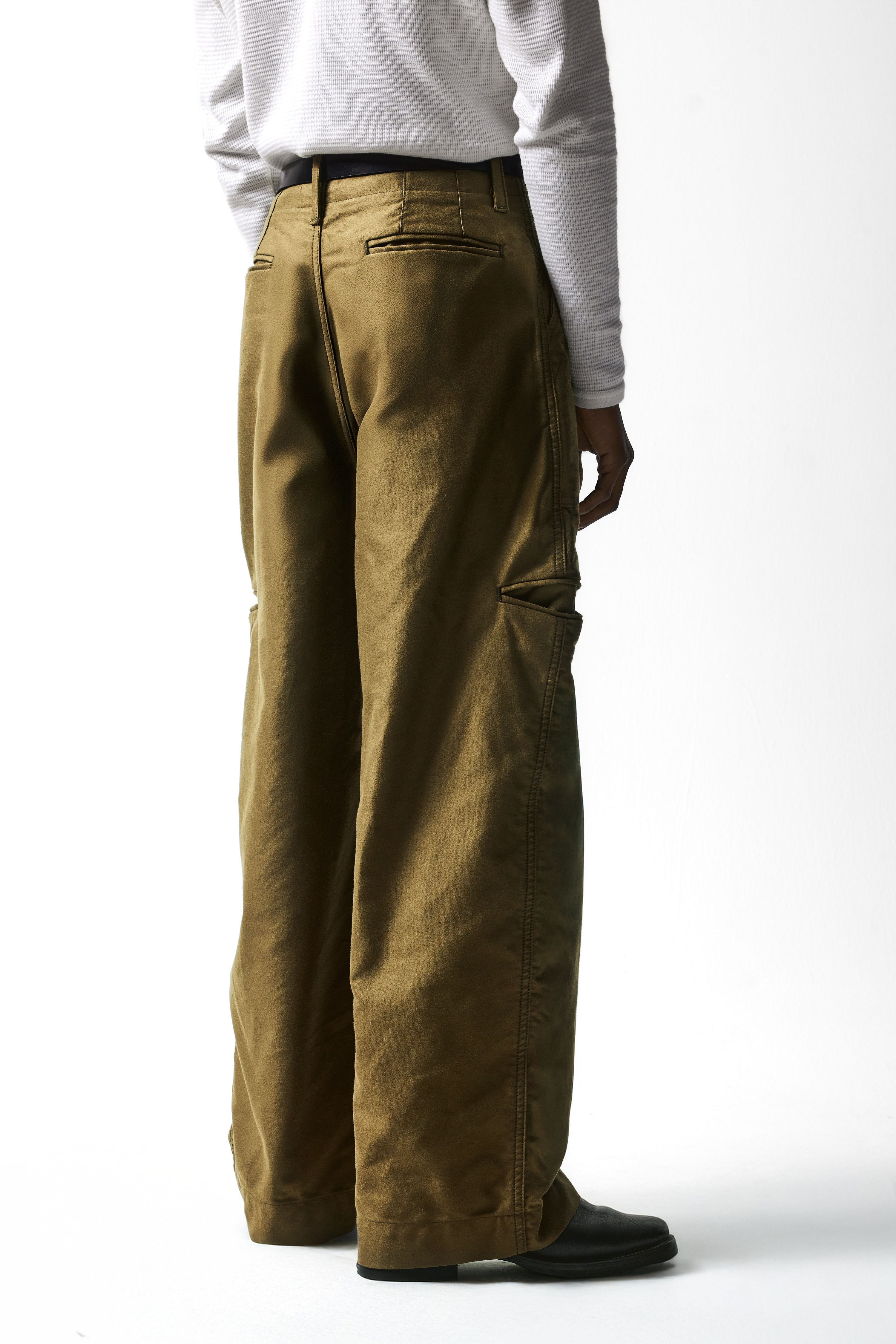 CARGO CHORE PANT : ARMY OLIVE
