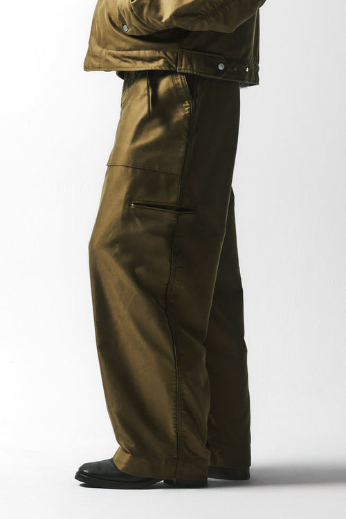 CARGO CHORE PANT : ARMY OLIVE
