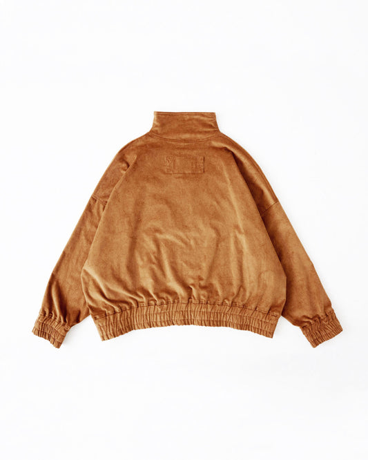 HALF-ZIP JUMPER : AMBER