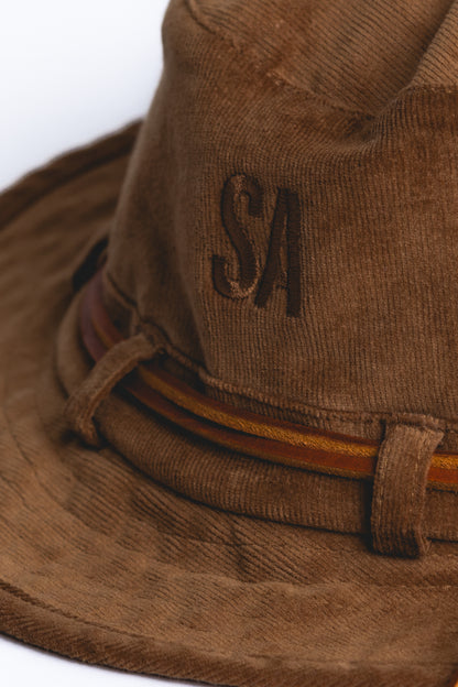 "SCOUT" BUCKET HAT : AMBER CORD