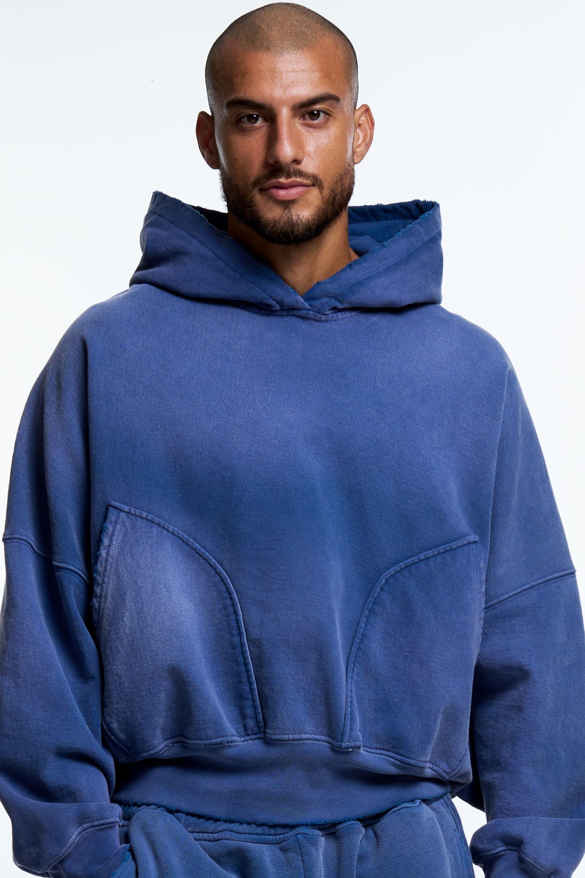 CLASSIC PULLOVER HOODIE : SF INDIGO
