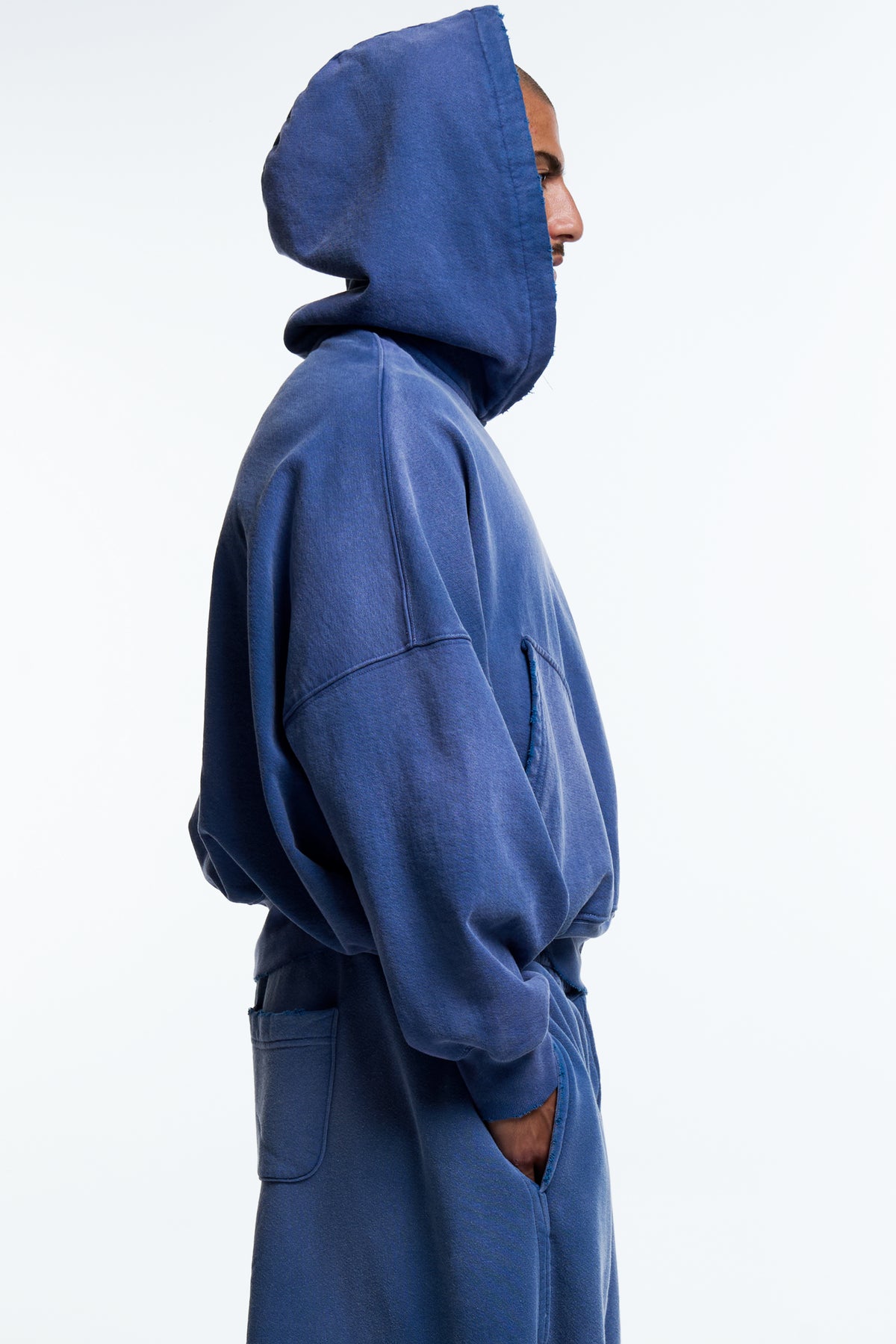 CLASSIC PULLOVER HOODIE : SF INDIGO