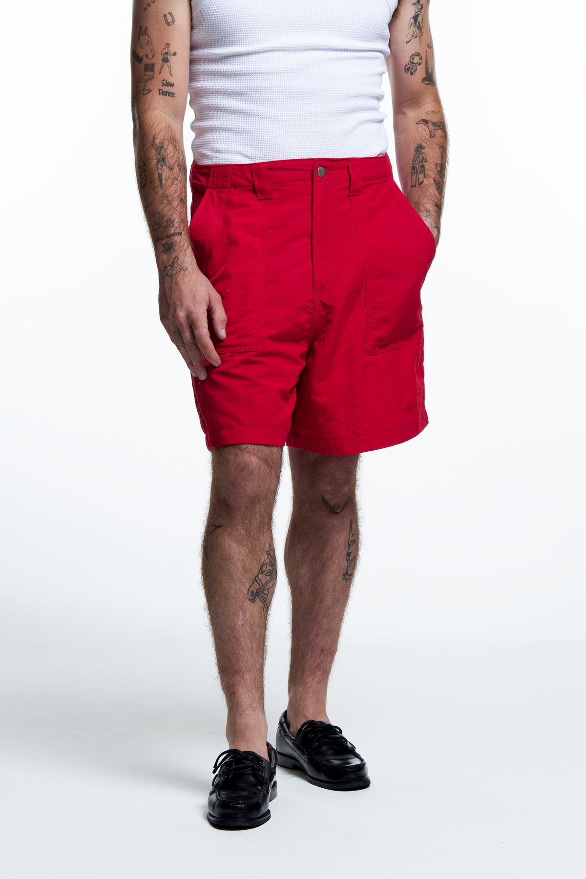 BIG BAKER SHORTS : RED