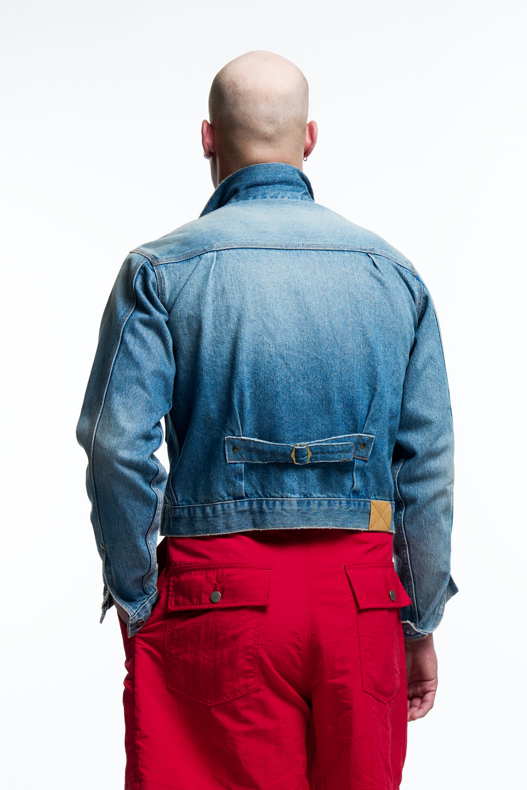TYPE-I WORK JACKET : LT WASHED INDIGO