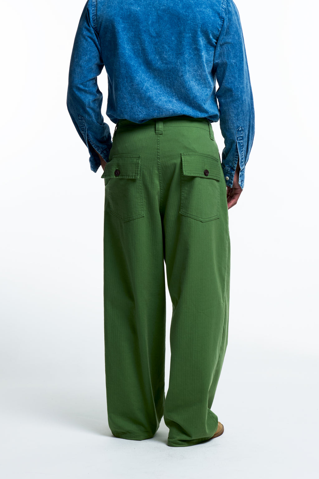 BIG BAKER PANT : SF-HBT GREEN