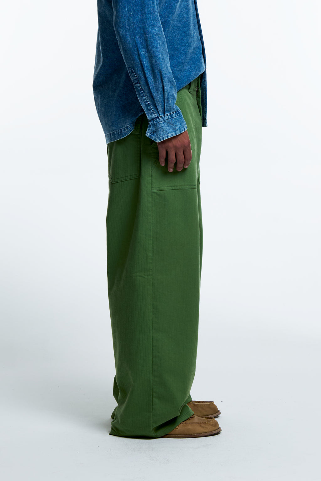 BIG BAKER PANT : SF-HBT GREEN