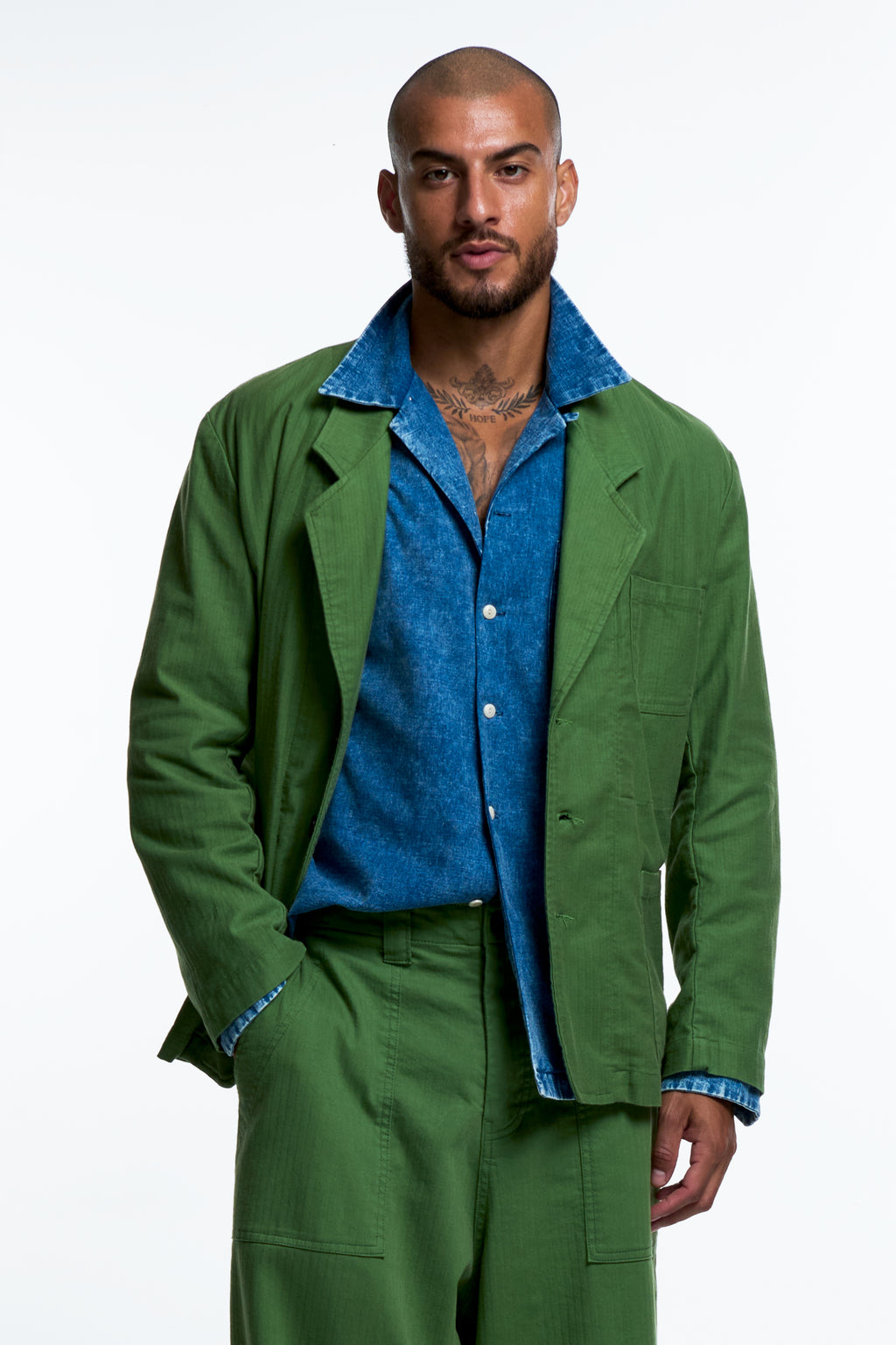 CHORE BLAZER : SF-HBT GREEN