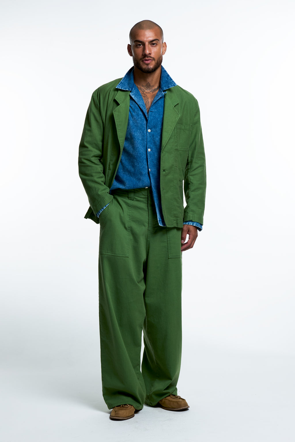CHORE BLAZER : SF-HBT GREEN