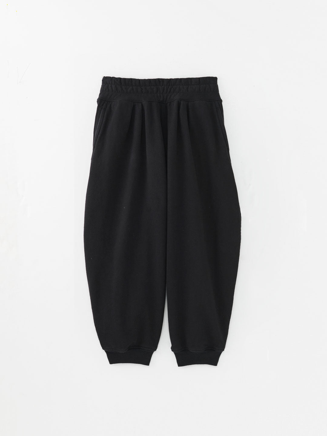 PLEATED SWEAT PANT : BLACK – SEBASTIEN AMI.