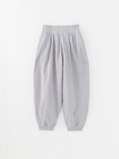 PLEATED SWEAT PANT : HG