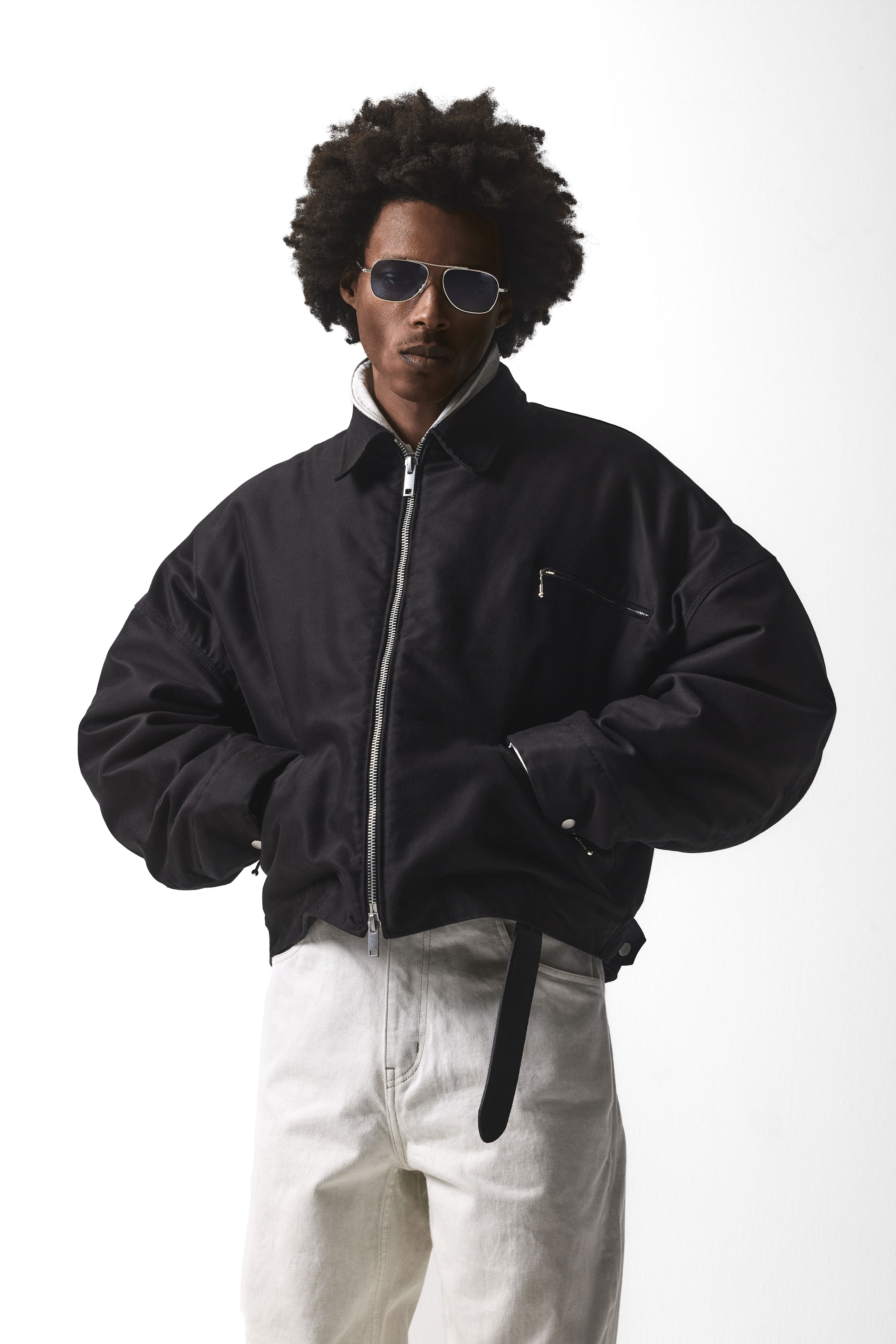 PORT-AU-PRINCE JACKET : BLACK