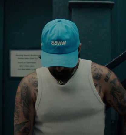 SAWW RELAXED SHOP HAT : WORKER BLUE