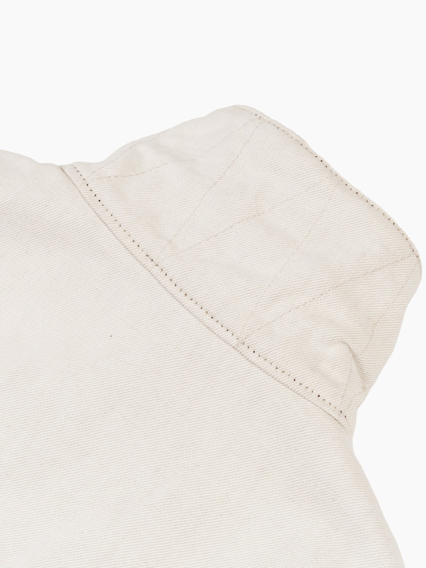 "TEMPEST" TYPE-2 DENIM JACKET : SLATE WHITE