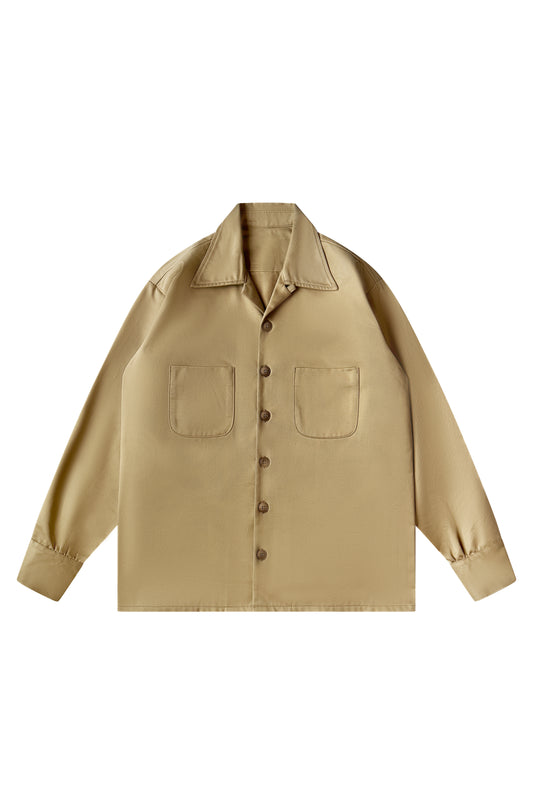 "THE CLASSIC" SHIRT : KHAKI